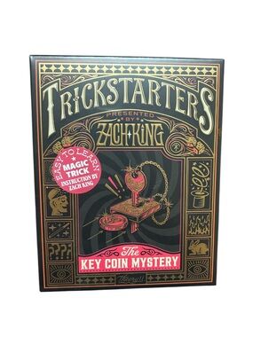 Trickstarters Key Coin Mystery - Black and Gold